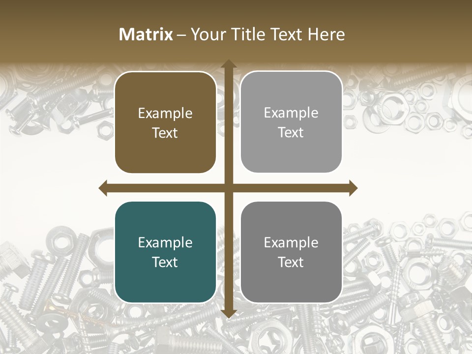 Shiny Nut Many PowerPoint Template