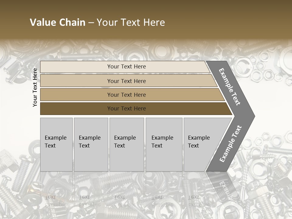 Shiny Nut Many PowerPoint Template