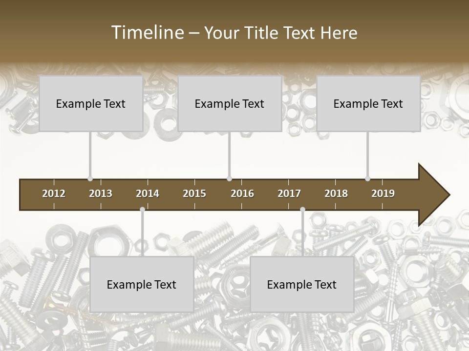 Shiny Nut Many PowerPoint Template