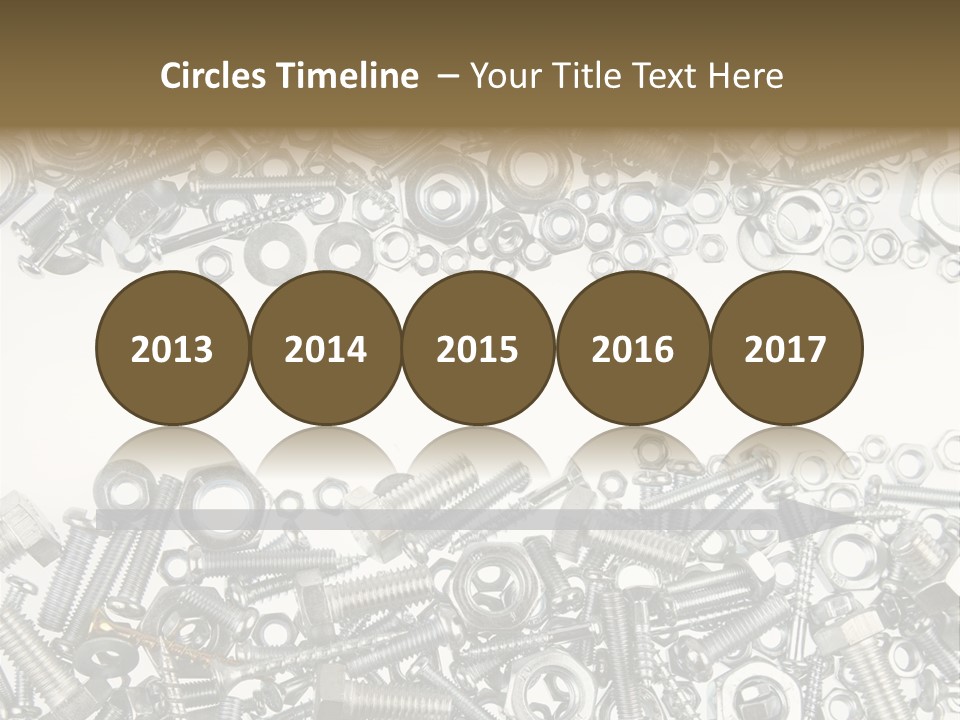 Shiny Nut Many PowerPoint Template