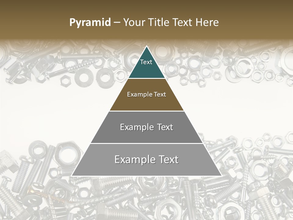 Shiny Nut Many PowerPoint Template
