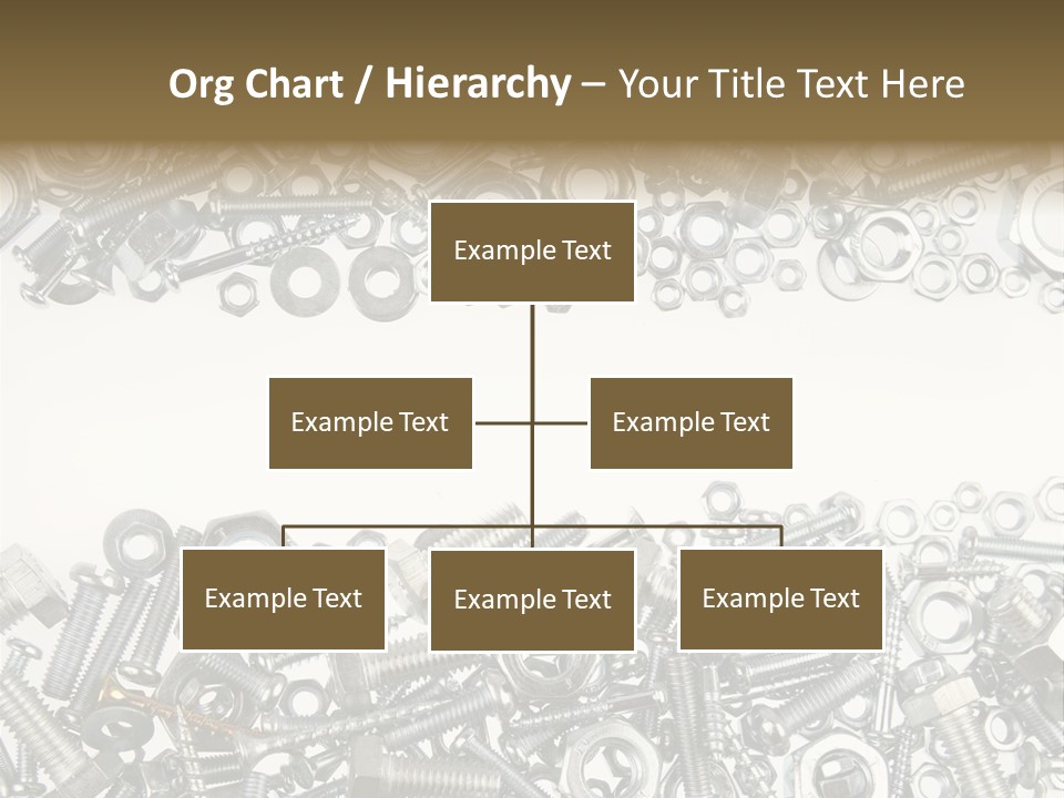 Shiny Nut Many PowerPoint Template