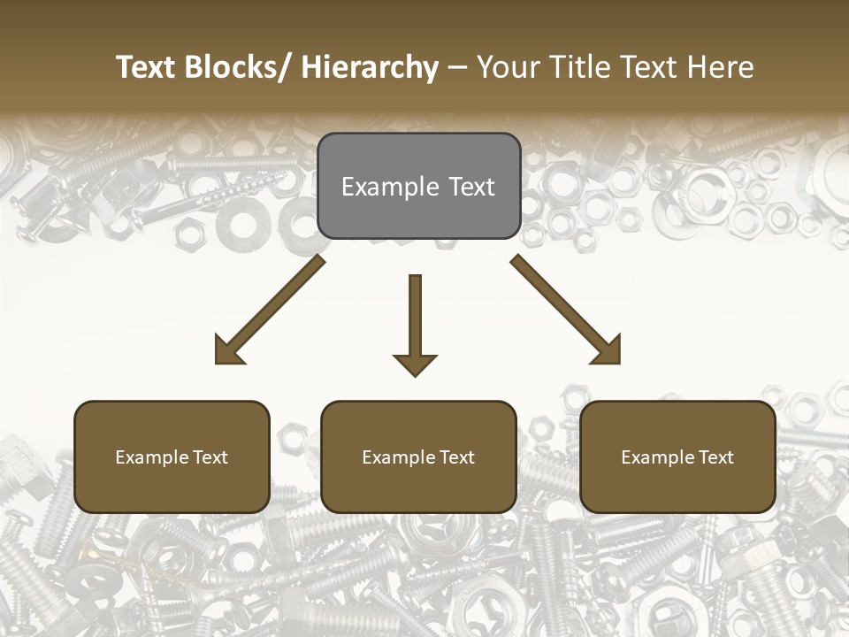 Shiny Nut Many PowerPoint Template