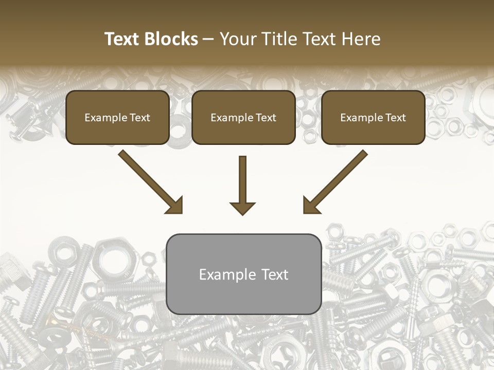 Shiny Nut Many PowerPoint Template