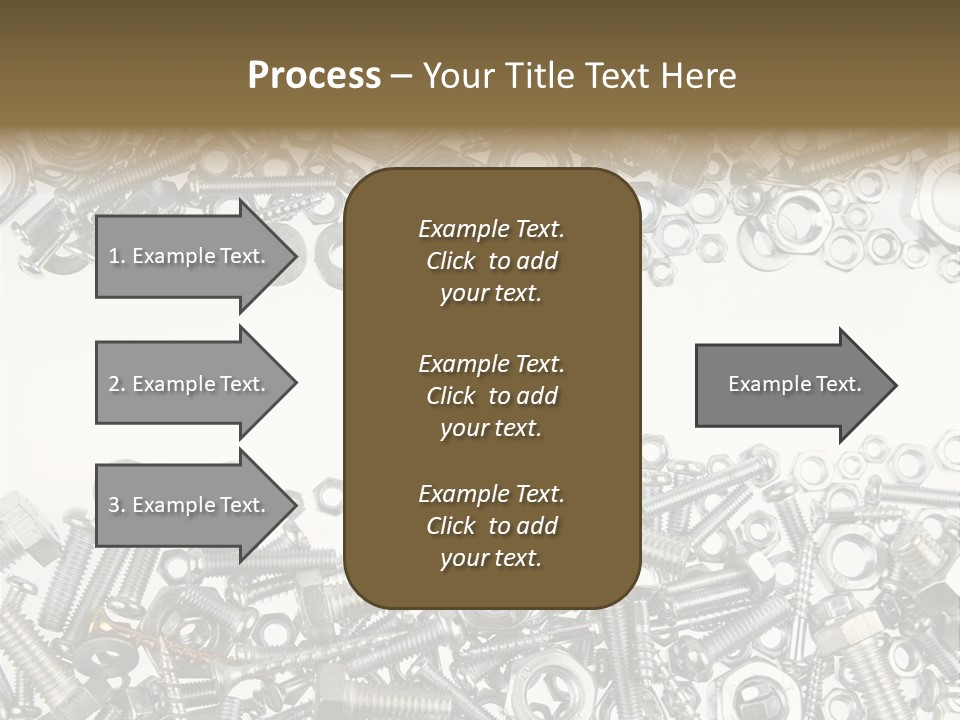 Shiny Nut Many PowerPoint Template