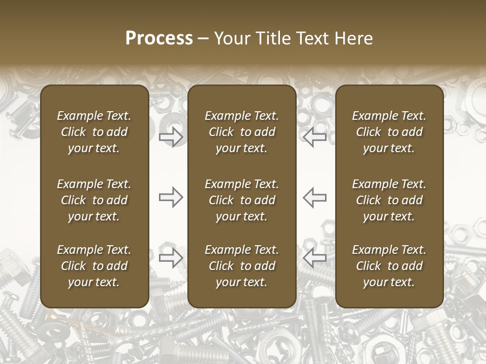 Shiny Nut Many PowerPoint Template