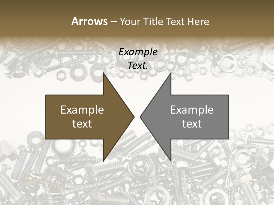 Shiny Nut Many PowerPoint Template