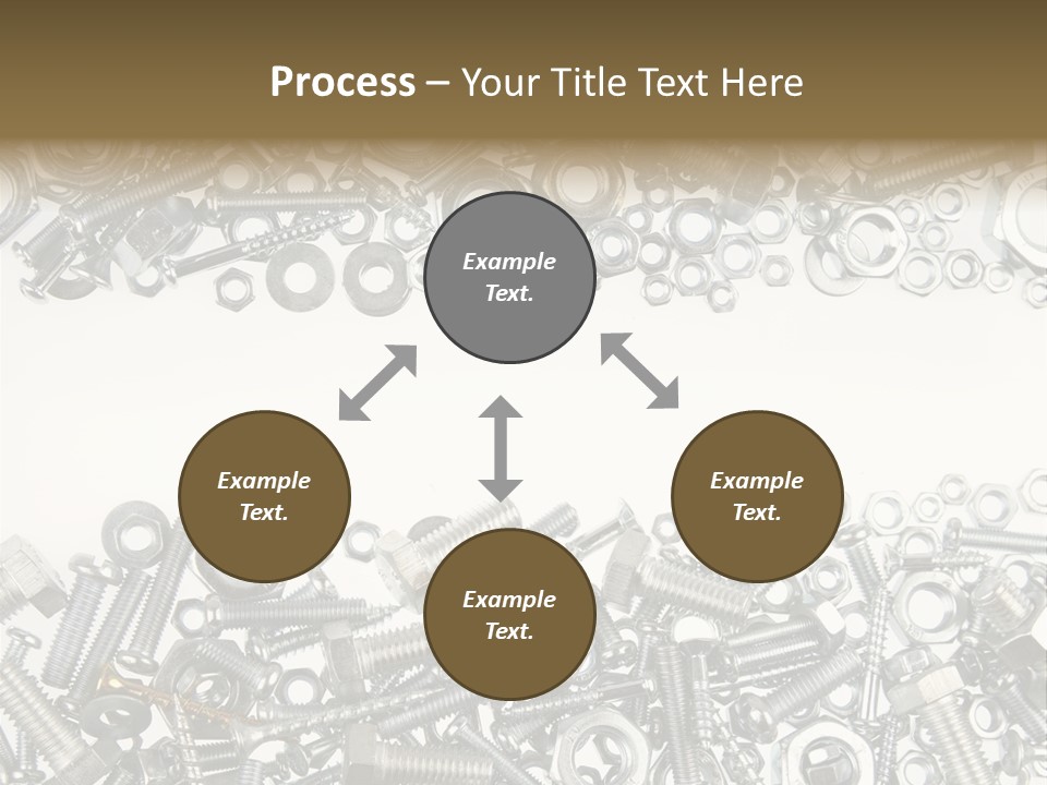 Shiny Nut Many PowerPoint Template