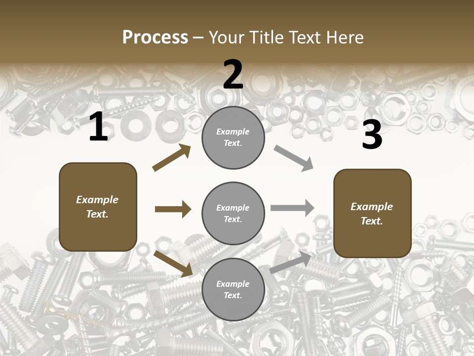 Shiny Nut Many PowerPoint Template