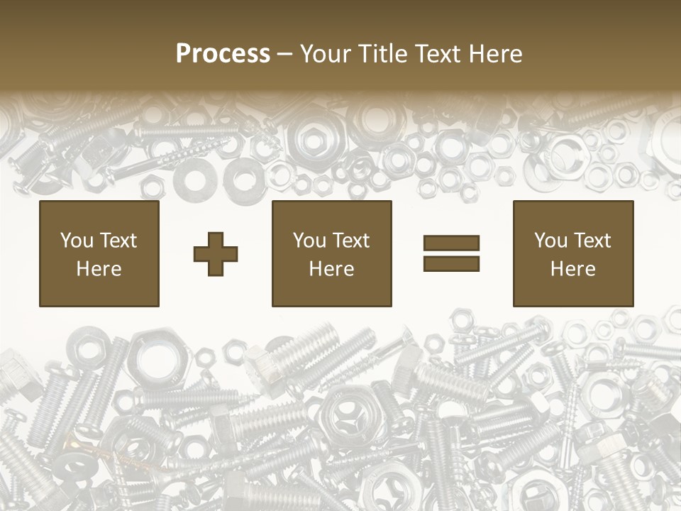 Shiny Nut Many PowerPoint Template