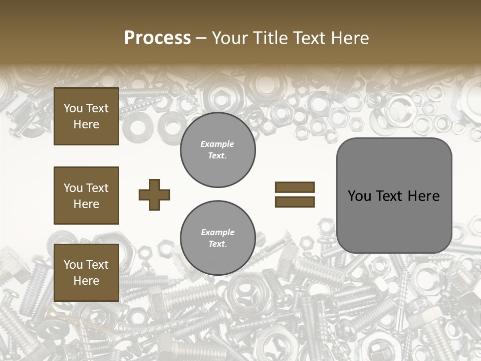 Shiny Nut Many PowerPoint Template