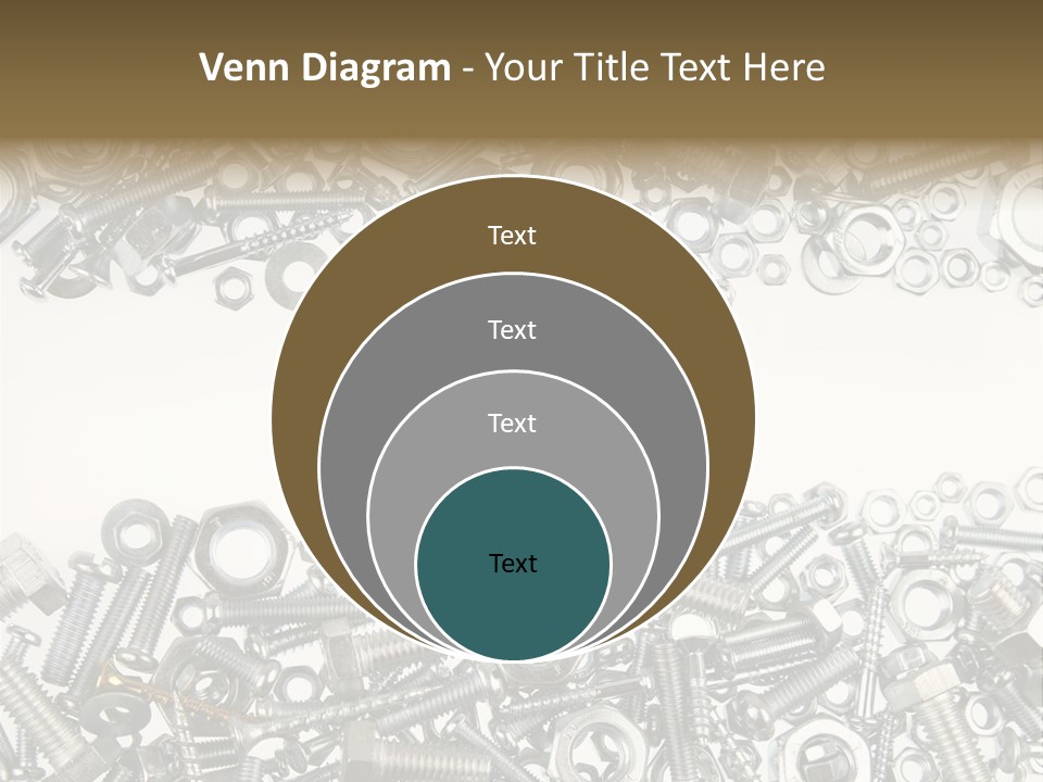 Shiny Nut Many PowerPoint Template