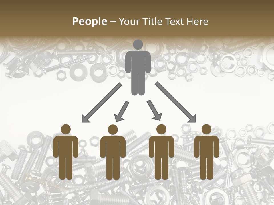 Shiny Nut Many PowerPoint Template