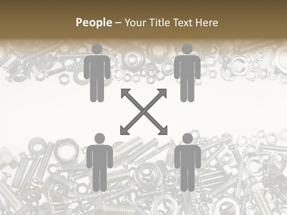 Shiny Nut Many PowerPoint Template