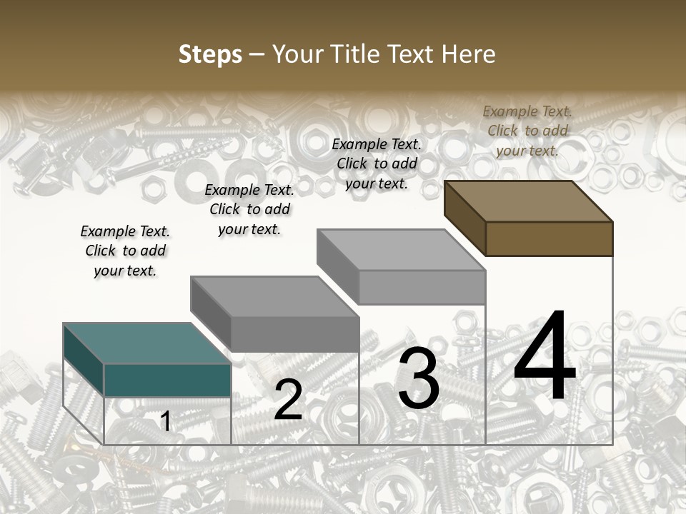 Shiny Nut Many PowerPoint Template
