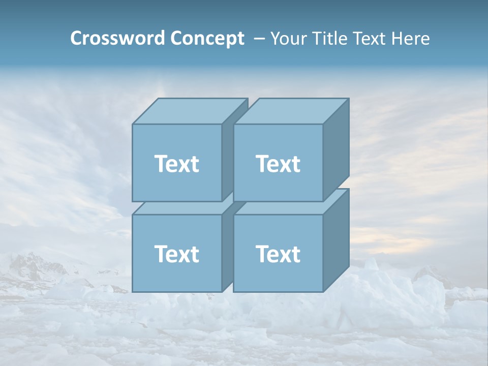 Winter Pole Beautiful PowerPoint Template