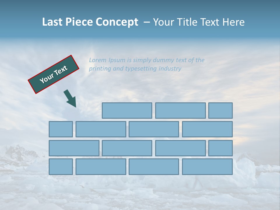 Winter Pole Beautiful PowerPoint Template