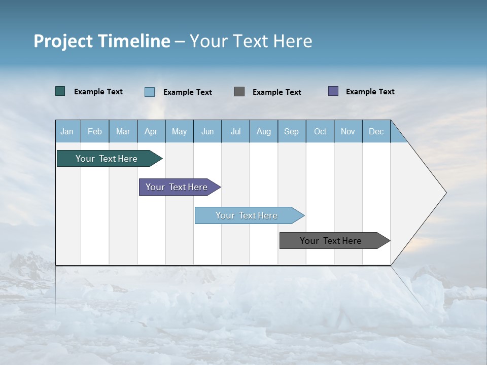 Winter Pole Beautiful PowerPoint Template