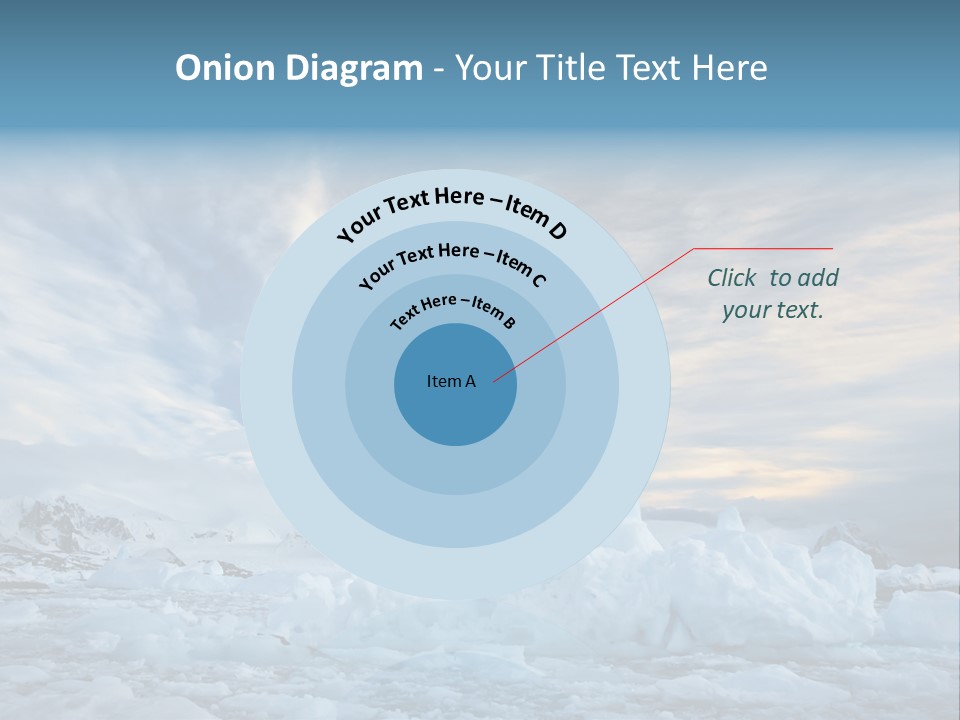 Winter Pole Beautiful PowerPoint Template