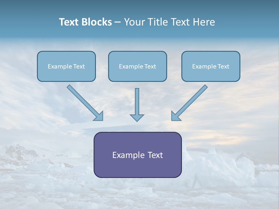 Winter Pole Beautiful PowerPoint Template