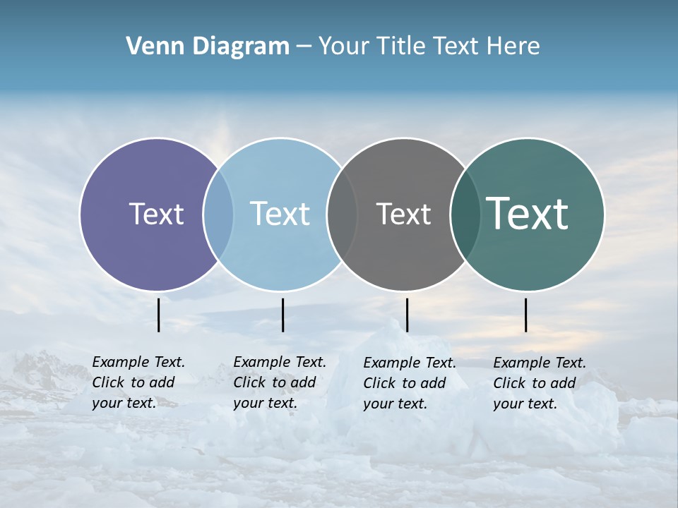 Winter Pole Beautiful PowerPoint Template