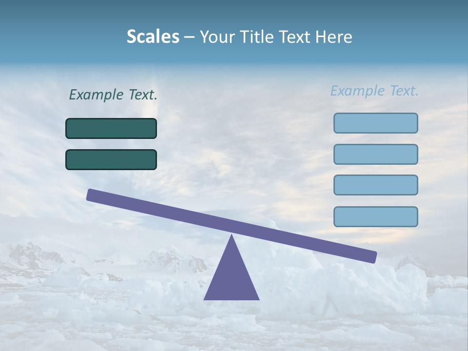 Winter Pole Beautiful PowerPoint Template