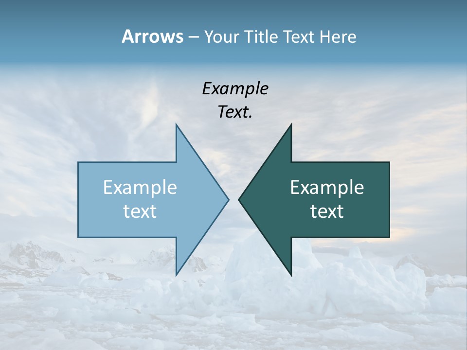 Winter Pole Beautiful PowerPoint Template