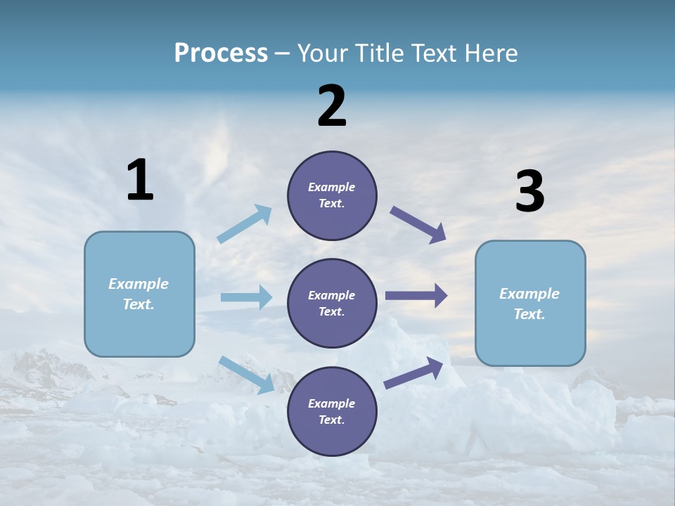 Winter Pole Beautiful PowerPoint Template
