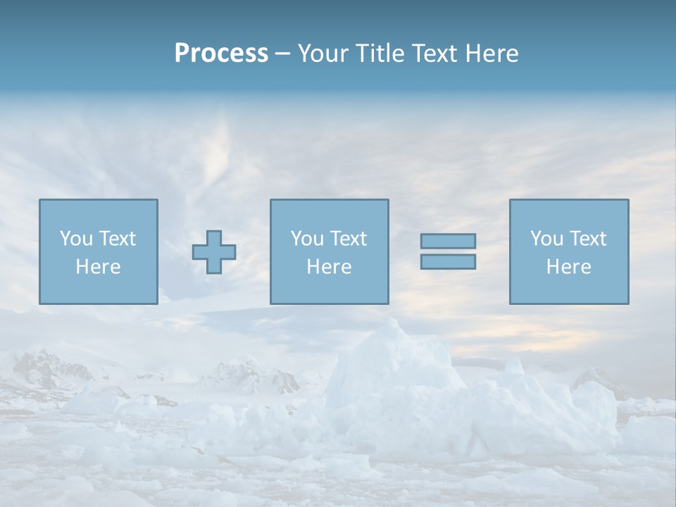 Winter Pole Beautiful PowerPoint Template
