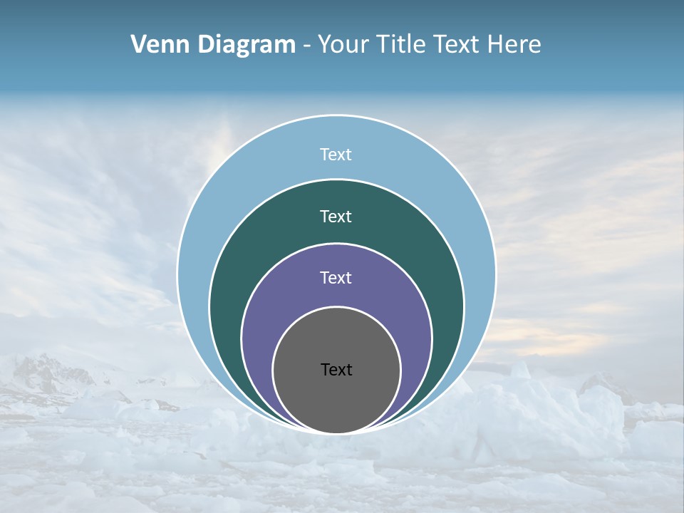 Winter Pole Beautiful PowerPoint Template