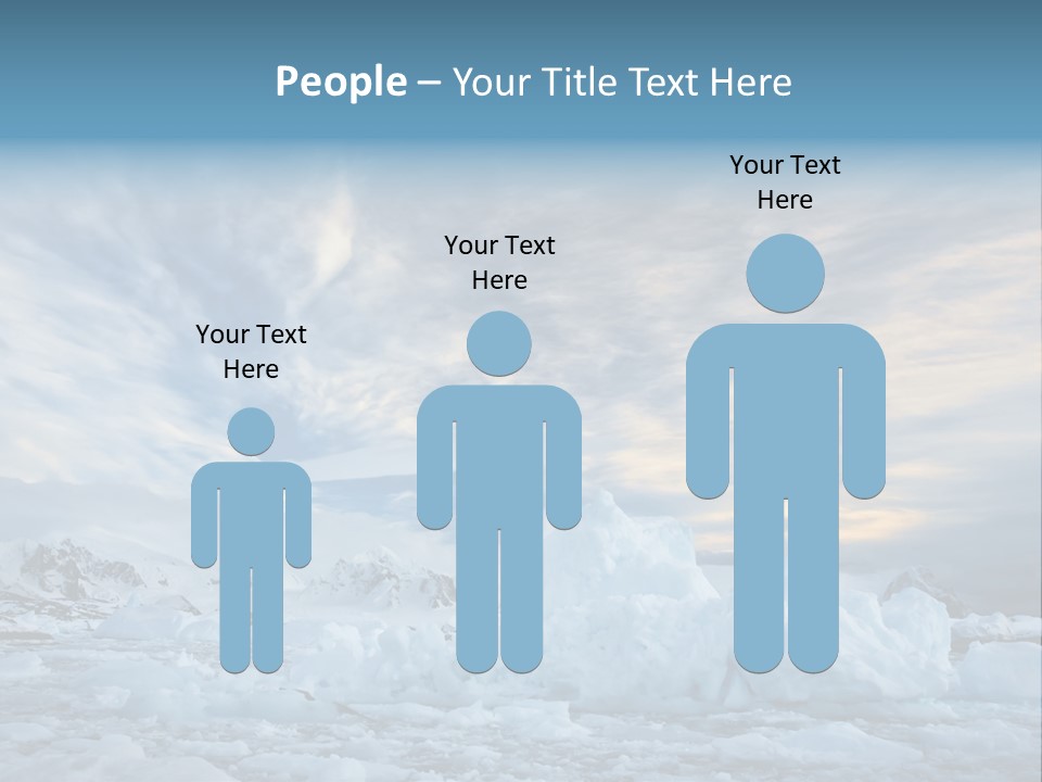 Winter Pole Beautiful PowerPoint Template