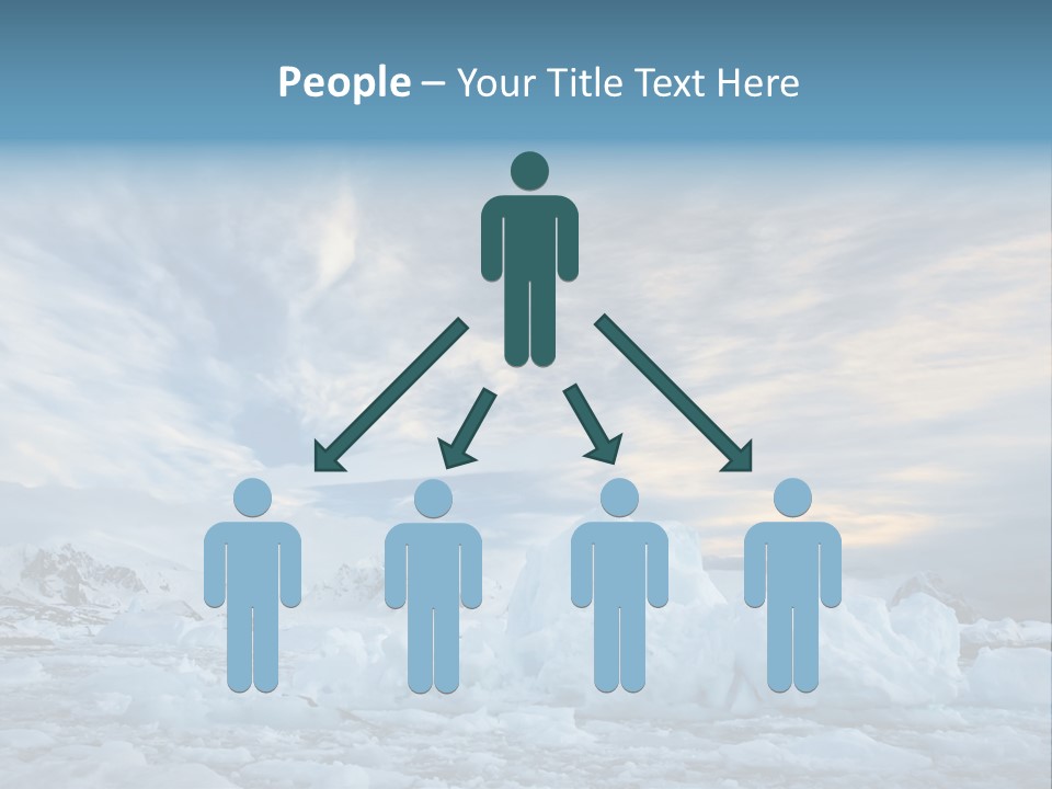 Winter Pole Beautiful PowerPoint Template