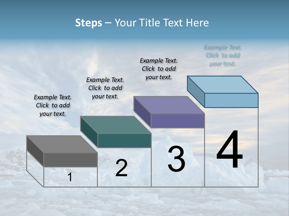 Winter Pole Beautiful PowerPoint Template