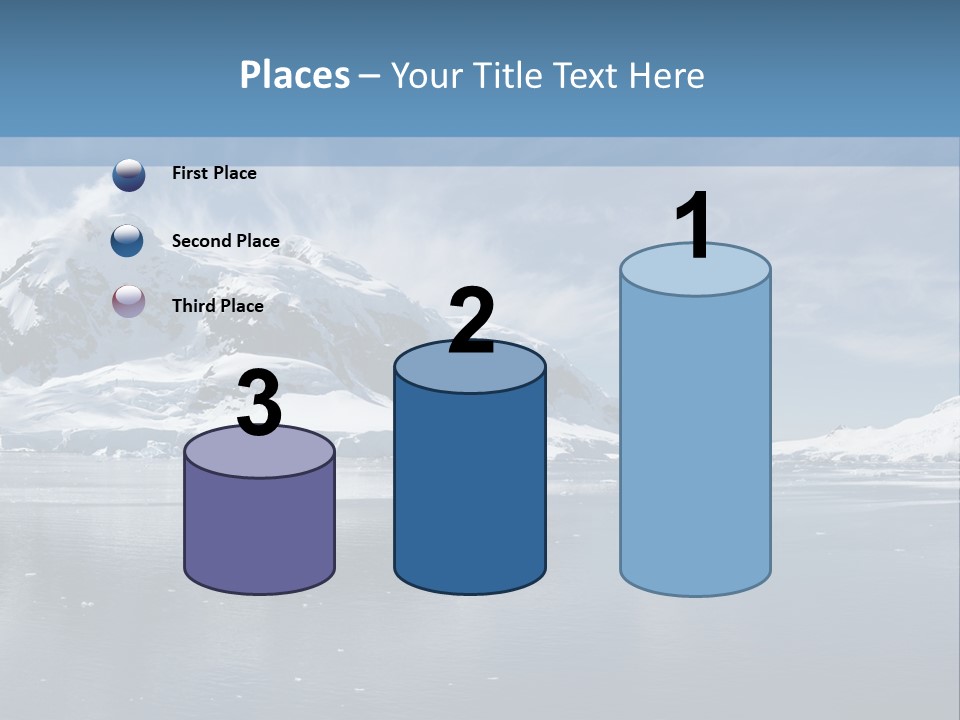 Sky Environment Glacier PowerPoint Template