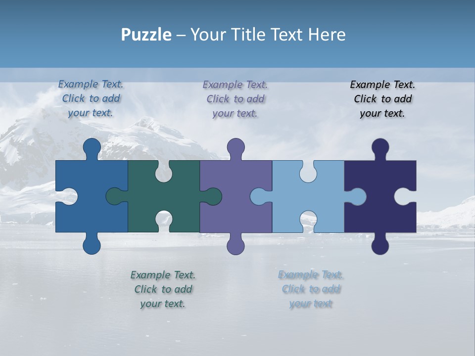 Sky Environment Glacier PowerPoint Template