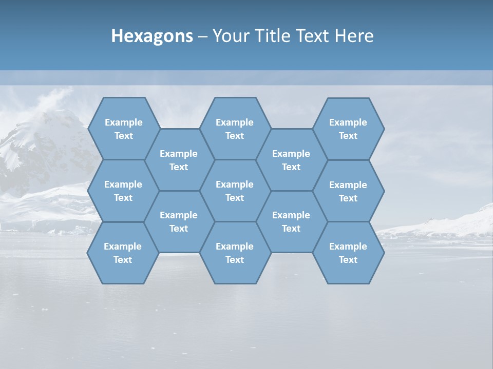 Sky Environment Glacier PowerPoint Template