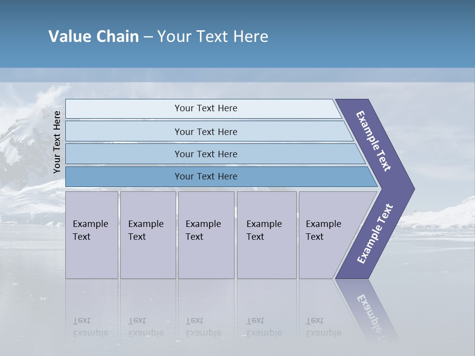 Sky Environment Glacier PowerPoint Template