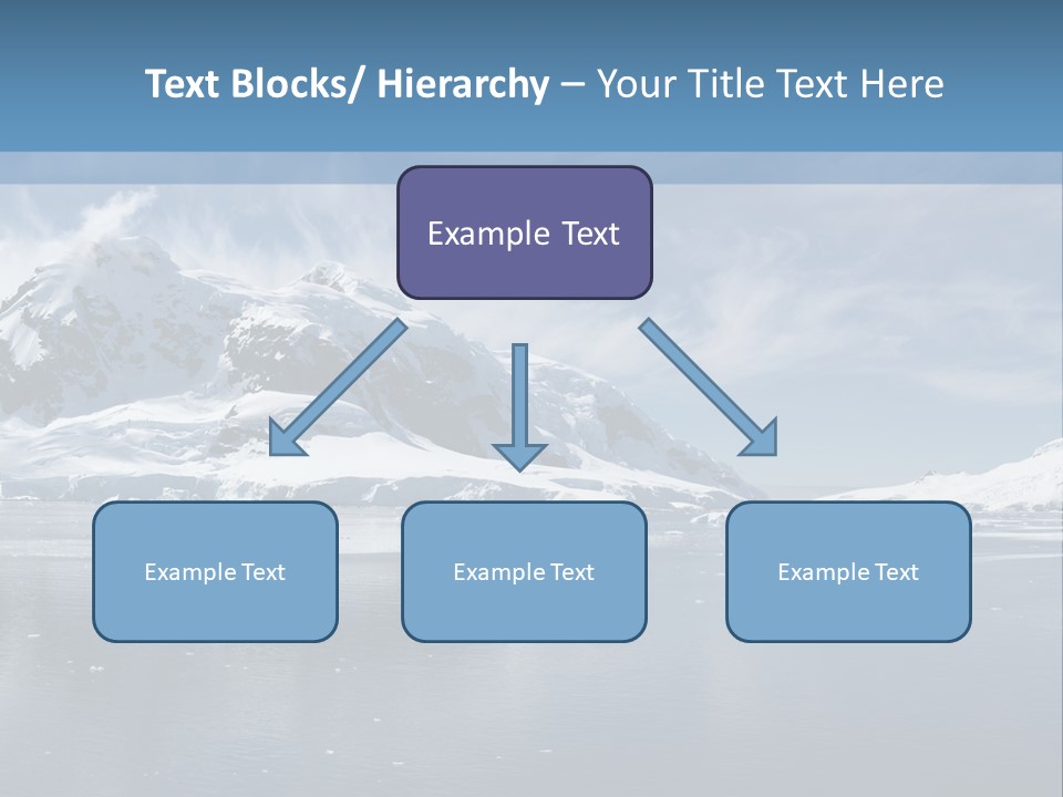 Sky Environment Glacier PowerPoint Template