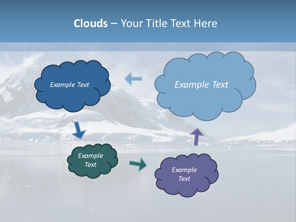 Sky Environment Glacier PowerPoint Template