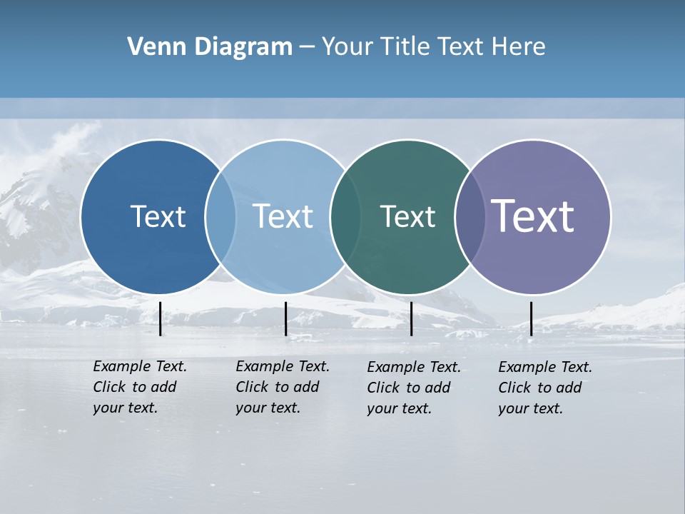 Sky Environment Glacier PowerPoint Template