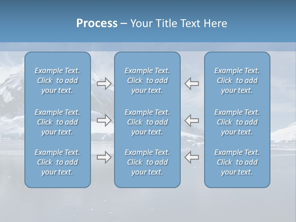 Sky Environment Glacier PowerPoint Template