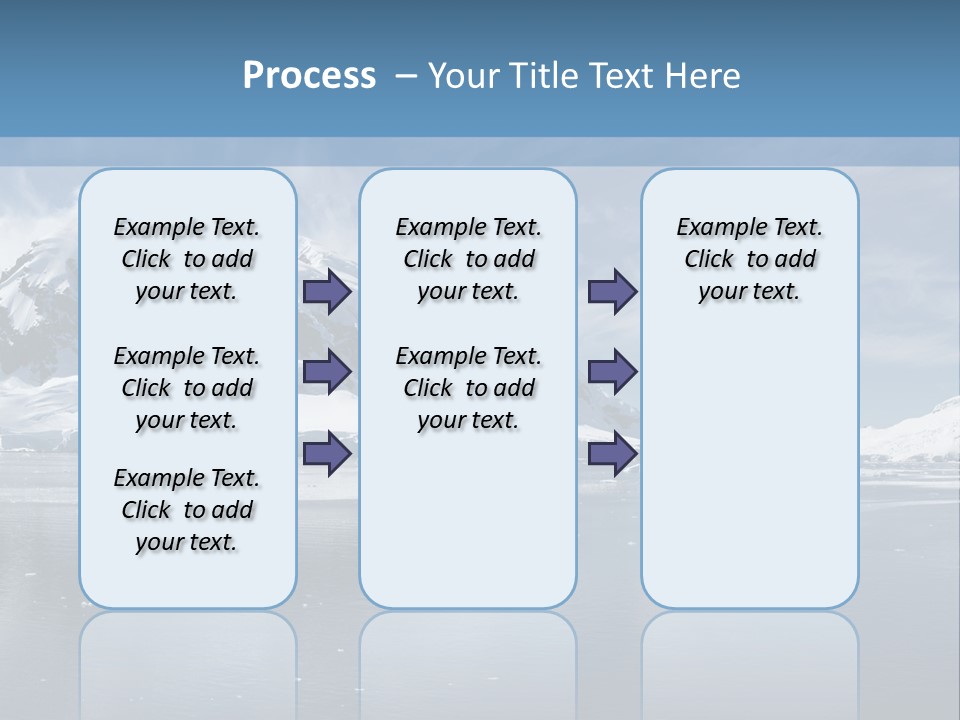 Sky Environment Glacier PowerPoint Template