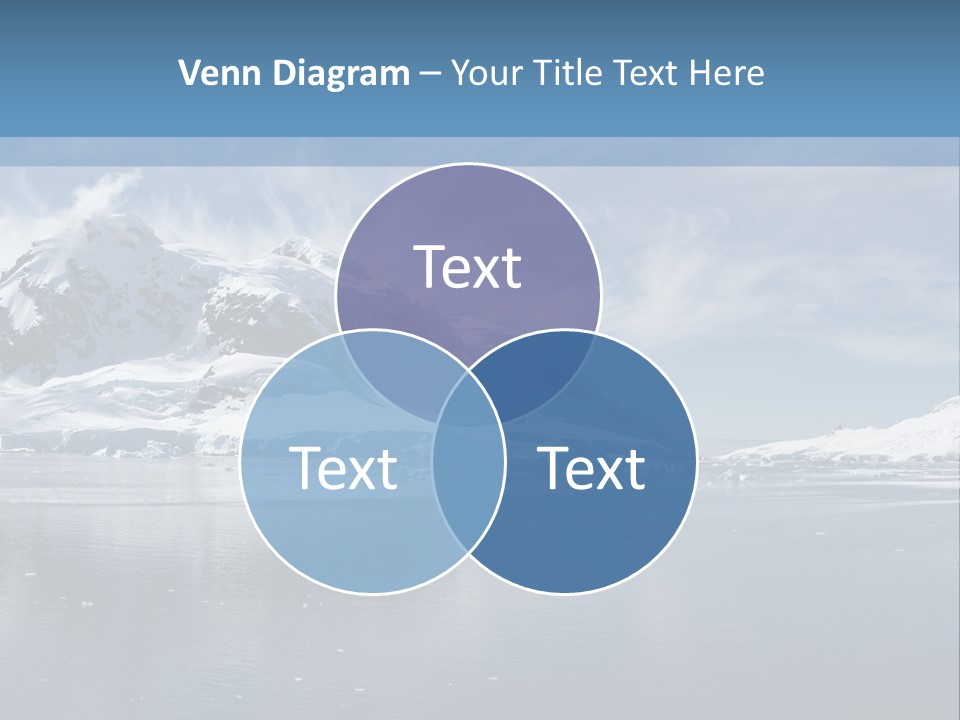 Sky Environment Glacier PowerPoint Template