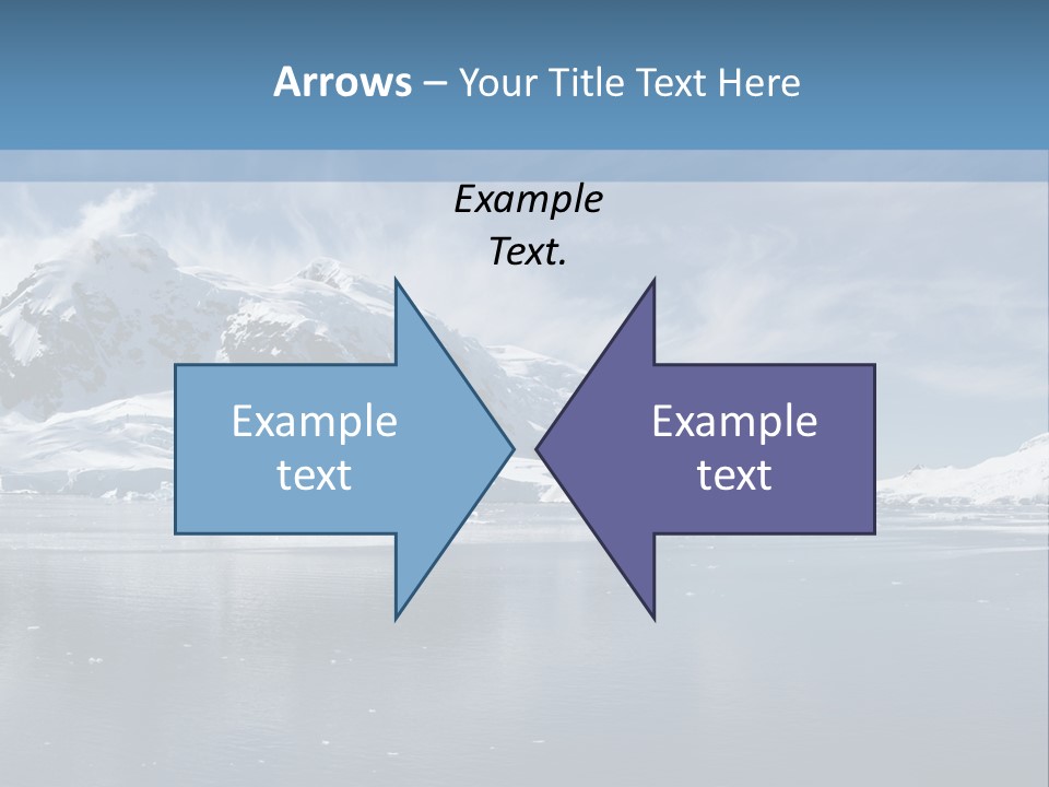 Sky Environment Glacier PowerPoint Template