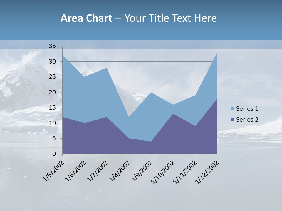 Sky Environment Glacier PowerPoint Template