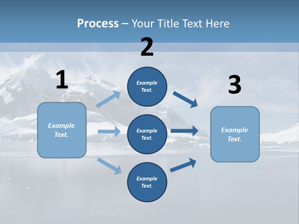 Sky Environment Glacier PowerPoint Template