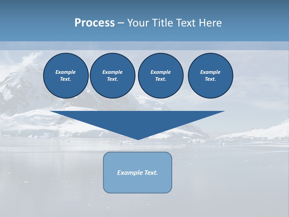 Sky Environment Glacier PowerPoint Template