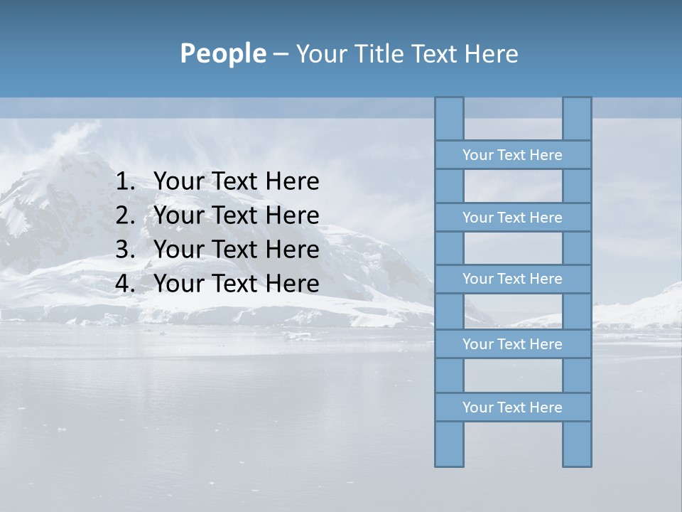 Sky Environment Glacier PowerPoint Template