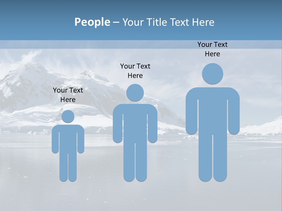 Sky Environment Glacier PowerPoint Template