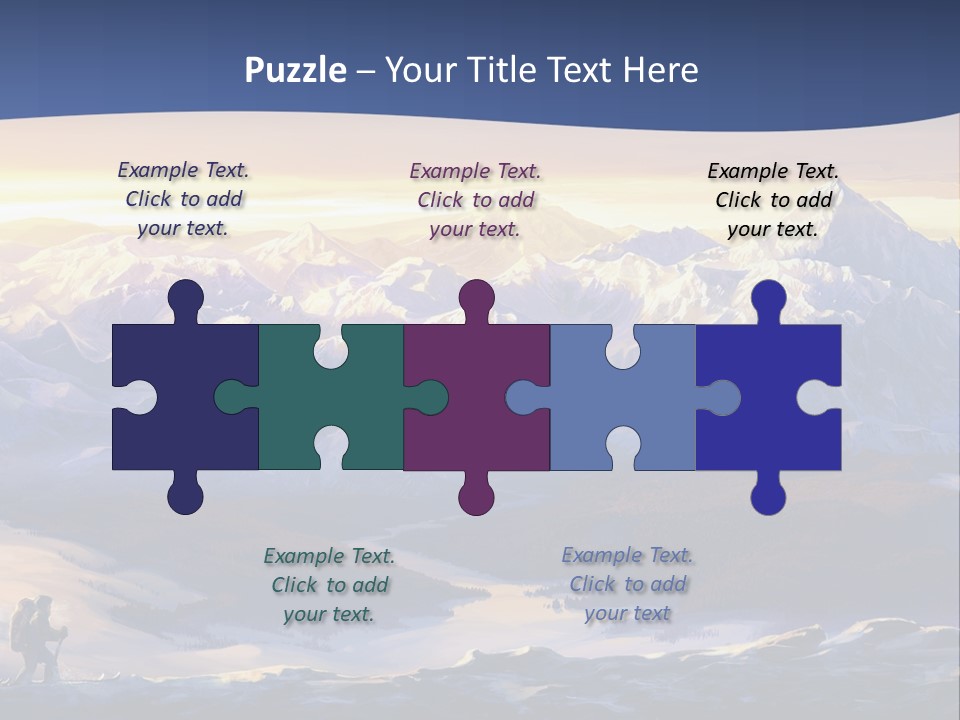 Traveling Nature Open Space PowerPoint Template